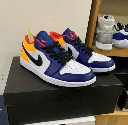 Air Jordan 1 Low Blue Yellow