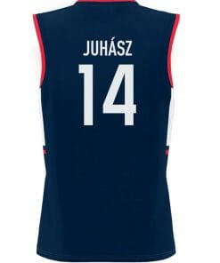 Alternative view of Dorka Juhász Jersey UConn Huskies College Basketball Navy #14