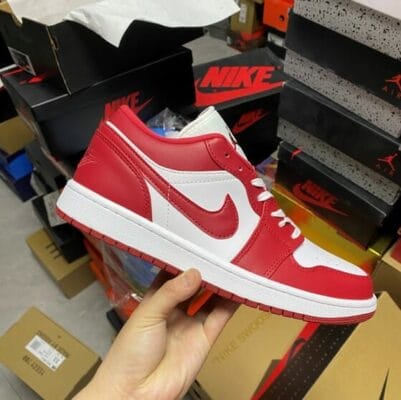 Air Jordan 1 Low Gym Red White