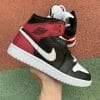 Air Jordan 1 Mid Wine Red Toe