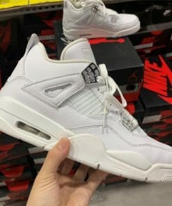 Air Jordan 4 Silver Pure Money