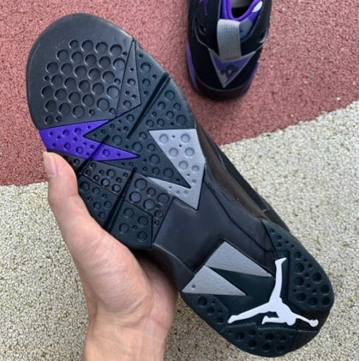 Air Jordan 7 Black Purple Ray Allen