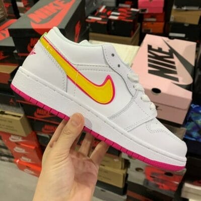 Air Jordan 1 Low White Powder Candy