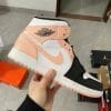 Air Jordan 1 Mid Crimson Tint Toe Cherry Blossom Pink