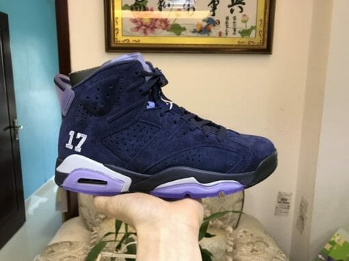 Air Jordan 6 Blue Suede