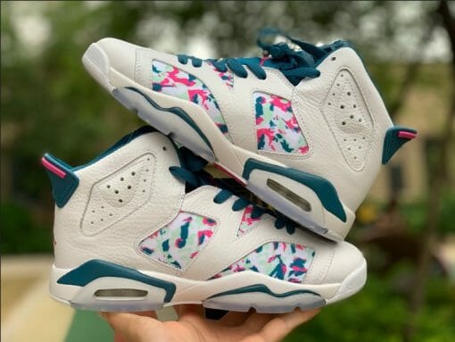 Air Jordan 6 GS Green Abyss
