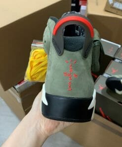 Air Jordan 6 x Travis Scott Army Green