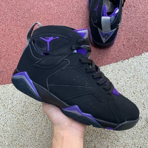 Air Jordan 7 Black Purple Ray Allen