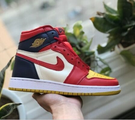 Air Jordan 1 Yellow Red 12 Air Jordan 1 Yellow Red