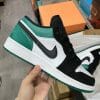 Air Jordan 1 Low Black Green Toe