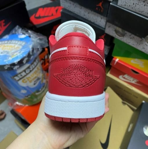 Air Jordan 1 Low Gym Red White - Image 4