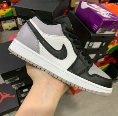 Air Jordan 1 Low Joe 1 Black Particle Grey
