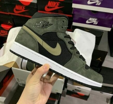 Air Jordan 1 Mid Army Green Style 14 Air Jordan 1 Mid Army Green Style