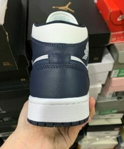 Air Jordan 1 Mid Obsidian