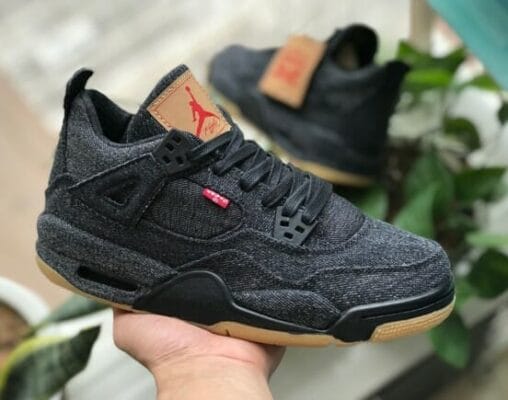 Air Jordan 4 Black Gray
