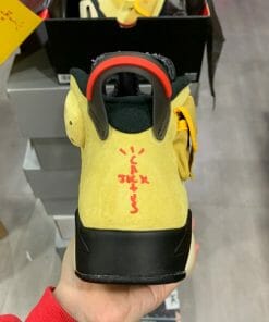 Air Jordan 6 x Travis Scott Light Yellow