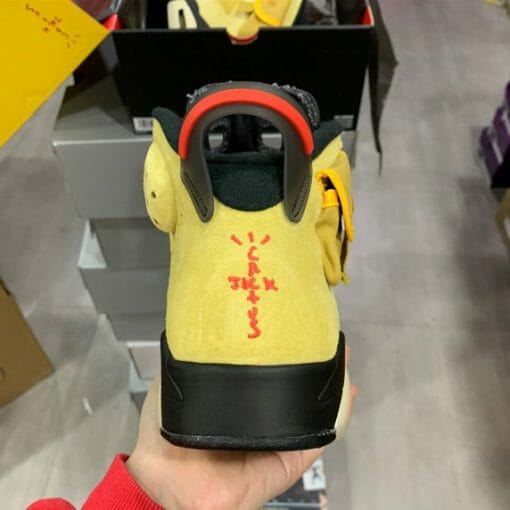 Air Jordan 6 x Travis Scott Light Yellow