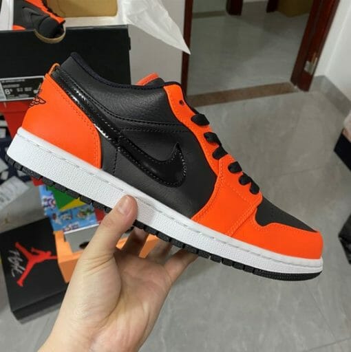 Air Jordan 1 Low Black Orange