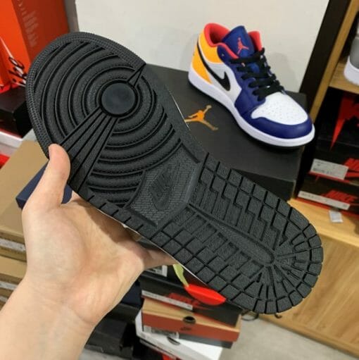 Air Jordan 1 Low Blue Yellow - Image 2