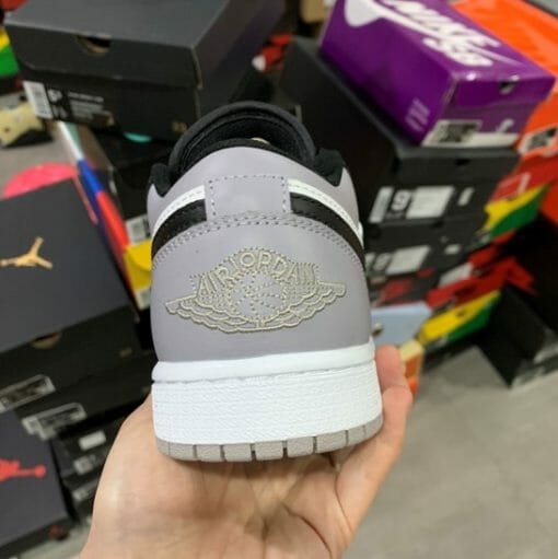 Air Jordan 1 Low Joe 1 Black Particle Grey