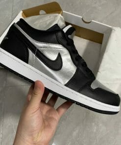 Air Jordan 1 Low Metallic Silver