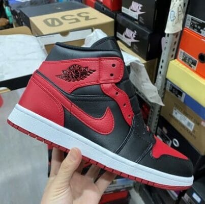 Air Jordan 1 Mid Banned 12 Air Jordan 1 Mid Banned