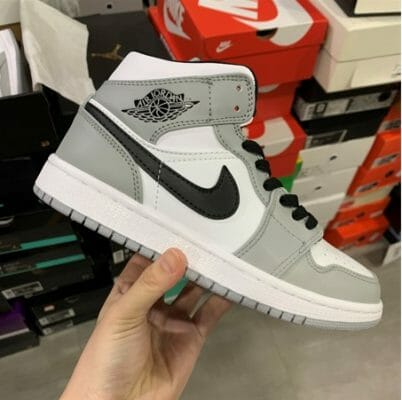 Air Jordan 1 Mid Light Smoke Grey 12 Air Jordan 1 Mid Light Smoke Grey