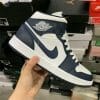 Air Jordan 1 Mid Obsidian