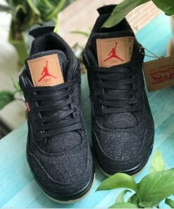 Air Jordan 4 Black Gray
