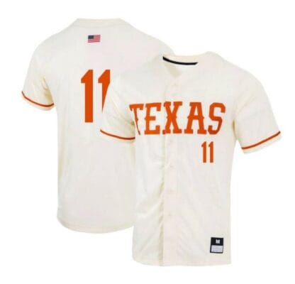 Tanner Witt Jersey Texas Longhorns Baseball NCAA College Natural Alumni #11 6 Tanner Witt Jersey Texas Longhorns Baseball NCAA College Natural Alumni #11