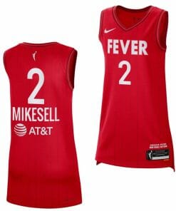 Taylor Mikesell Jersey Rebel Edition Indiana Fever College Basketball 2023 WNBA Draft Red #2