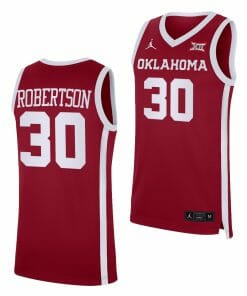 Taylor Robertson Jersey Oklahoma Sooners College Basketball NCAA eligibility Jersey 2023 WNBA Draft Red #30