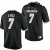 Tyler Lytle Jersey Colorado Buffaloes College Football Game Black #7