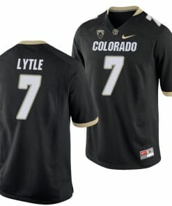 Tyler Lytle Jersey Colorado Buffaloes College Football Game Black #7