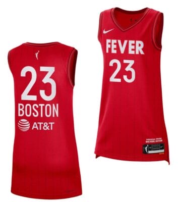 Aliyah Boston Jersey Indiana Fever Collge Basketball 2023 WNBA Draft Rebel Edition Red #23