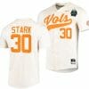 Cal Stark Jersey Tennessee Volunteers #30 Natural 2023 NCAA Baseball College World Series OMAHA 8