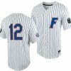 Hurston Waldrep Jersey Florida Gators #12 White Royal 2023 College World Series NCAA Baseball