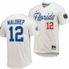 Hurston Waldrep Jersey Florida Gators 2023 College World Series White #12 Replica NCAA Baseball
