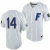 Jac Caglianone Jersey Florida Gators #14 White Royal 2023 College World Series NCAA Baseball