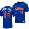 Jac Caglianone Jersey Florida Gators 2023 College World Series Royal #14 NCAA Baseball