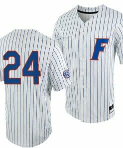 Josh Rivera Jersey Florida Gators #24 White Royal 2023 College World Series NCAA Baseball