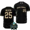 Wake Forest Demon Deacons Baseball Brock Wilken Jersey NCAA 2023 College World Series Black #25