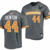 Zane Denton Jersey Tennessee Volunteers #44 Gray 2023 NCAA Baseball College World Series OMAHA 8
