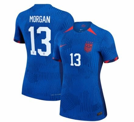 Alex Morgan Jersey USWNT 2023 Away Royal 6 Alex Morgan Jersey USWNT 2023 Away Royal