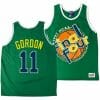 Arizona Wildcats Aaron Gordon Jersey #11 1997 NCAA Champions Final Four Green