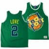 Arizona Wildcats Caleb Love Jersey #2 1997 NCAA Champions Final Four Green