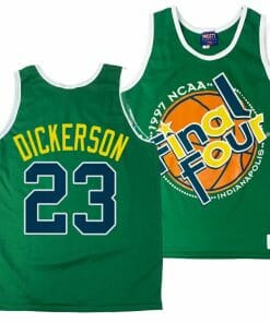 Arizona Wildcats Michael Dickerson Jersey #23 1997 NCAA Champions Final Four Green