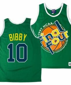 Arizona Wildcats Mike Bibby Jersey #10 1997 NCAA Champions Final Four Green