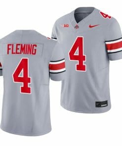 Julian Fleming Jersey Ohio State Buckeyes #4 2023 Alternate Gary Limited Football