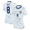 Julie Ertz Jersey USWNT 2023 Home Replica White